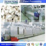 Chicken Wings Frozen Tunnel IQF Freezer Quick Freezing Machine thumbnail-3