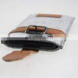 Colorful Felt Logo Customized Felt Mobile Phone Bag thumbnail-6