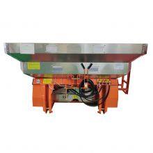 Tractor hitch type fertilizer spreader