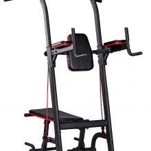 Power Tower Chin up Knee Raise Station thumbnail-1