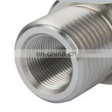 Automotive Silver Car Fastener Stainless Steel 1/2-28 to 13/16-16 Oil Filter Threaded Adapter thumbnail-3