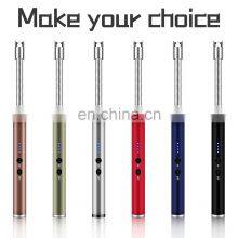 Electric Rechargeable Arc Lighter With LED Battery Display Flexible Neck USB Lighter for Candles Gas Stoves Camping Barbecue thumbnail-2