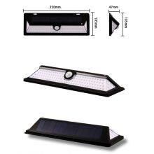 IP65 Waterproof PIR Motion Sensor Solar Wall Mounted Light 118 LEDS Outdoor Solar Lamp For Garden Street Light Cold Lighting thumbnail-5