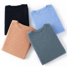 Roundneck 100% Cashmere Sweaters Men Fashion Cashmere Jumpers For Men