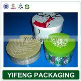 Recycle Hot Stamping Printing Cylindrical Gift Box thumbnail-1