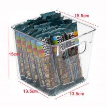Plastic Storage Bins Clear Pantry Organizer Box Bin Containers for Organizing Kitchen Fridge, Food, Snack Pantry Cabinet, Fruit, Vegetables thumbnail-3