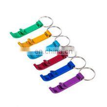 Hot Selling Aluminium Bottle Opener Metal Keychain With Your Logo