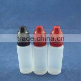 e Liquid Ecigarette Safty and Child Resistance Cap Drop Bottle 15ml PE/PET Material thumbnail-6