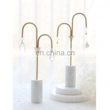 Fashion Marble Jewelry Set Necklace Jewerly Show Bracelet Jewellery Earring Holder Stone Display Stand thumbnail-2