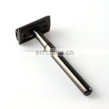 Kinghood Reusable Matte Stainless Steel Double Edge Blade Safety Shaving Razor thumbnail-5