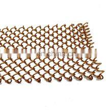 Decorative Light Weight Aluminum Chain Link Wire Mesh Beautiful Curtain Mesh