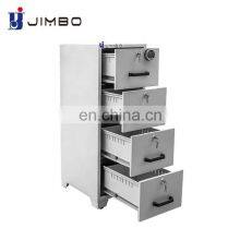 JIMBO Factory Wholesale Custom Steel 2 3 4 Drawer Vertical Letter File Cabinet for Sale