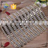 Gold Rhinestone Blanket For Shoes Clothing Rhinestone Stickers thumbnail-2