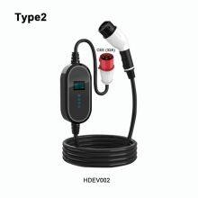 Portable EV Charger CEE(32A) To Type 2 16A 32A Home Ev Charging HDEV002 thumbnail-1