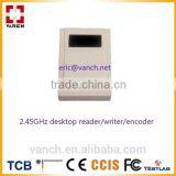 2.45ghz Active Rfid Desktop Reader/writer/encoder