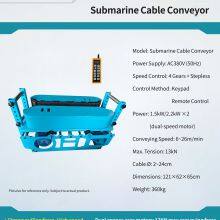 Submarine Cable Conveyor Extremely High Pulling Force and Extremely Fast Speed, Suitable for Large-sized Cables thumbnail-2