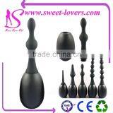 2016 High Quality Hot Sale Efficiency Silicone Ball Vagina Cleaner Anal Cleaner For Man and Women thumbnail-3