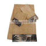 Factory Sale Elegant Design Embroidery Applique Face Towel thumbnail-1