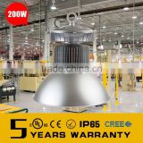 200w ip65 industrial led high bay light high lumen with 5 year warranty