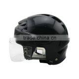 High Quality Strong PP TPU Ear Protector Ice Hockey Helmet for Sale With Wire or Stainless Stell Mask Grill thumbnail-3
