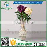 2016 Wholesale Multicolor Latex Artificial Flowers PU Real Touch Large Bouquet Wedding Bridal Decor Display Flower thumbnail-5