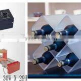 GH-RZ266 Factory Direct Sale OEM Wine Display Racks,laser Cutting and Glue thumbnail-3