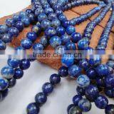 We Have A,AA,AAA Quality Polished Round Lapis Lazuli String Wholesale Natural Gemstone Loose Beads thumbnail-3