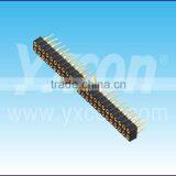 Dongguan Yxcon 2.00mm Pitch Single Layer Dual Row Straight High Quality Round Female Header Connector thumbnail-3