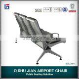 Fashion Style Aluminium Alloy Salon Furniture Waiting Sofa SJ709AL thumbnail-3