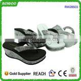 New Women Flip Flops Platform Thong Sandals Fashion Wedge Heel Snake Shoes thumbnail-3