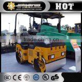 XCMG 3 Ton Vibratory Double Drum Roller Mini Road Roller thumbnail-1
