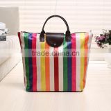 Different color pattern printed on oxford recycle bag from alibaba china