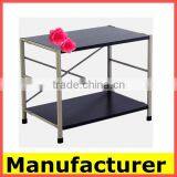 Whosale Cheap Morden Wooden Computer Desk Table With Wheels thumbnail-2