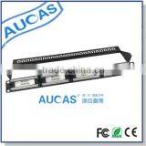 Metal UTP FTP Patch Panel Cat6 24 Port Favourable Price