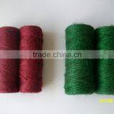 Twisted Natural Jute Twine,3ply,60M Natural Color Jute Twine,2mm thumbnail-1