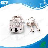 AJF Square Lock With Key Crystal Lock Small Handbag Lock thumbnail-3