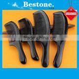 Real Cow OX Horn Hair Comb With Handle thumbnail-1