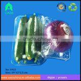 Recyclable Eco-friendly Disposable PET Vegetable Tray thumbnail-3