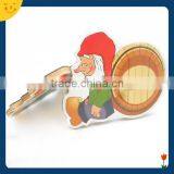 Wodden Fridge Magnet Christmas Fridge Magnet Sticker thumbnail-1