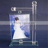Personalized Fashionable Crystal Sounveir Gifts 4x6 Picture Frames Glass thumbnail-3