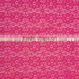 flower lace fabric for womens bar and dress