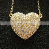OEM Heart-shaped Jewelry Usb Flash Disk