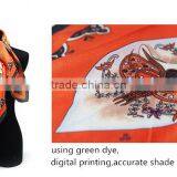 Factory Direct Luxury Custom Digital Printed Twill Scarf 100% Silk Scarf thumbnail-2