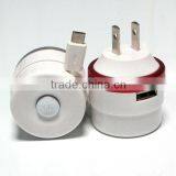 Chemical Resistance ABS 5V 2A Reasonable Price Single Usb Port Travel Charger Cable EU Plug thumbnail-1