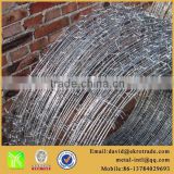 Barbed Wire/ Galvanized double strands common twisted barbed wire