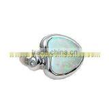 silver australian solid crystal opal jewelry KAJ257320-0