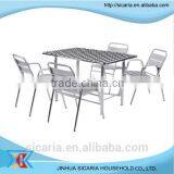 Stainless Steel Dining Room Furniture Made in China thumbnail-3