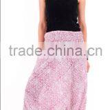 Indian Printed Aladin Harem Afghani Trouser For Women thumbnail-1