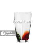 Samyo Handmade Custom Glassware Wine Glass Sets With Green and Red Color Decoration thumbnail-4