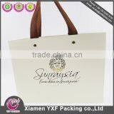 PP Webbing Handle Bags Colored Kraft White Reinforce Paper Print Bag thumbnail-2